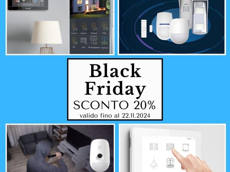 BLACK FRIDAY SCONTO 20%